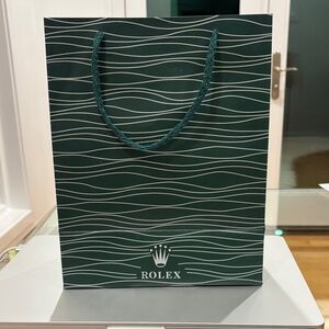 Rolex shopping bag